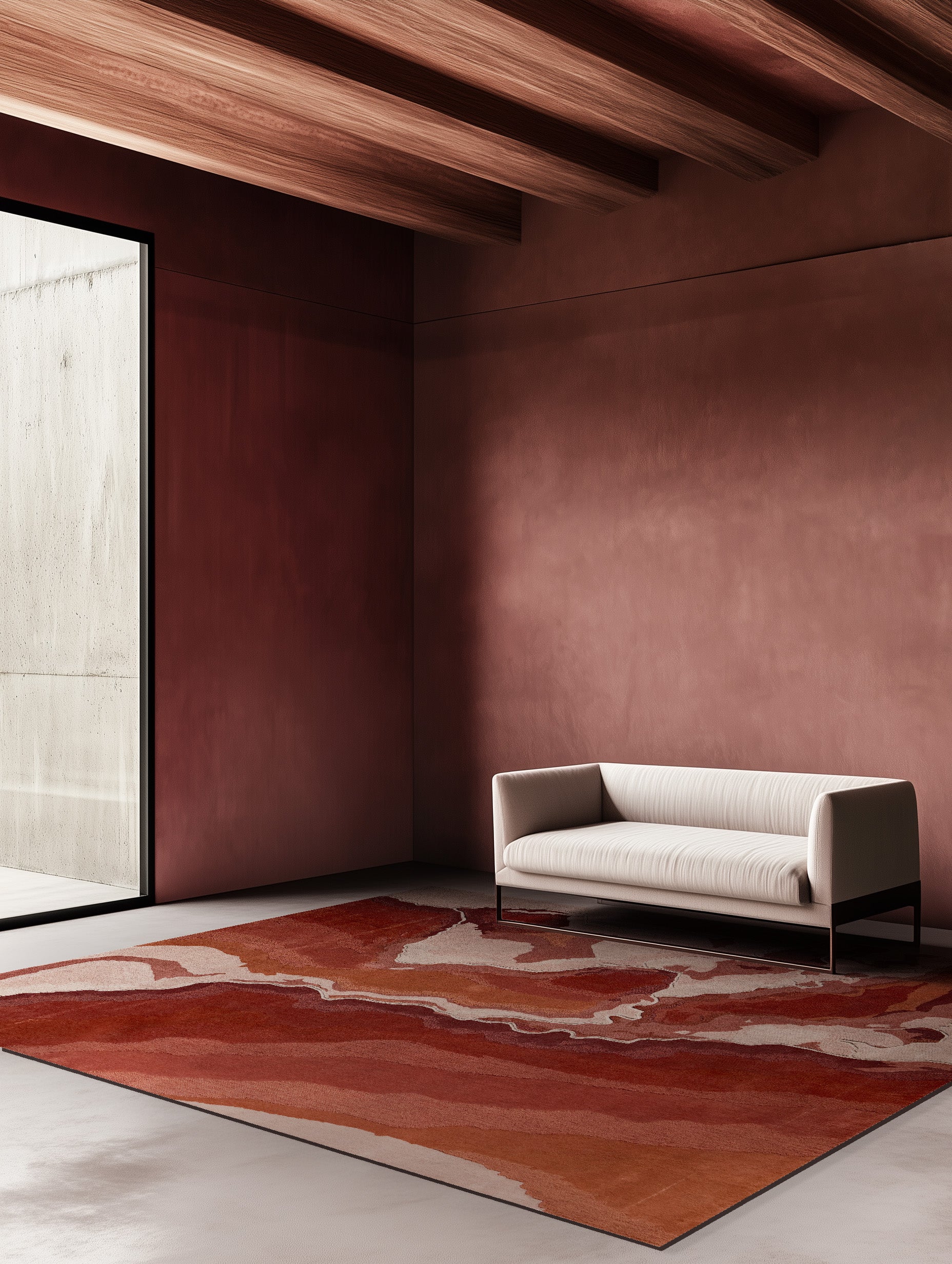 Gradient Carnelian | Burgundy