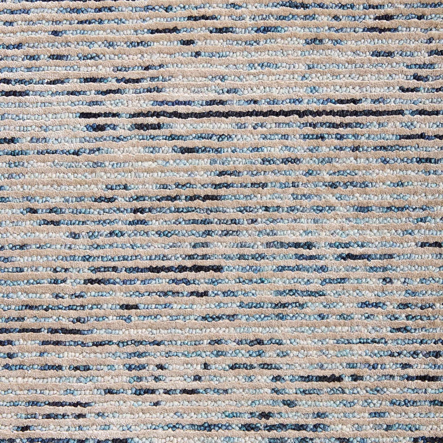 ORA Raised Ombre | Blue - Tappeti Fine Handcrafted Rugs + Carpets